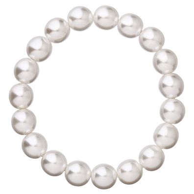 Elegant pearl bracelet 56010.1 white