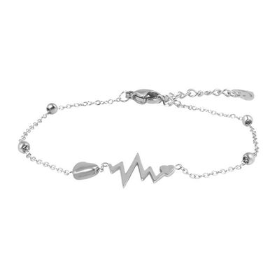 Fine steel bracelet Heartbeat VGS1103S