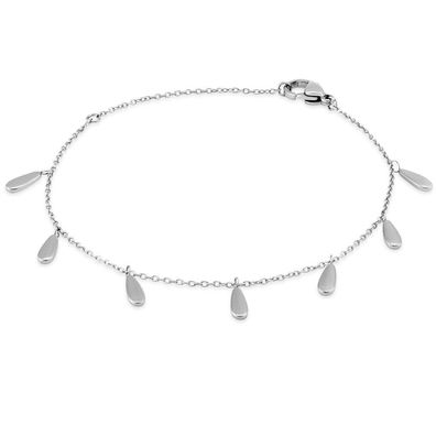 Stylish steel bracelet with droplets VSB0152S