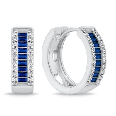 Sparkling silver rings with zircons EA475WB