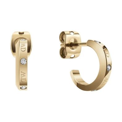 Nadèasové pozlacené kruhy s krystaly Classic Lumine DW00400350