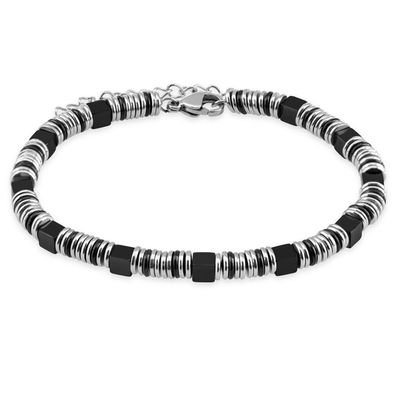 Perlenarmband aus Stahl VESB1116SB