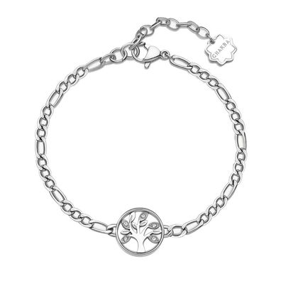 Stahlarmband Baum des Lebens Chakra BHKB143