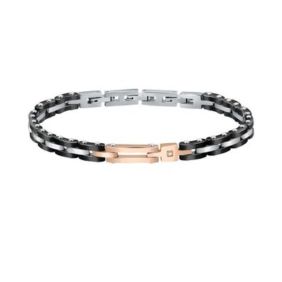 Herren-Luxusarmband mit Diamanten SAUK02