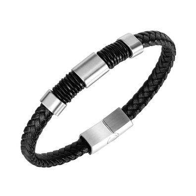 Modernes Lederarmband für Herren Leder