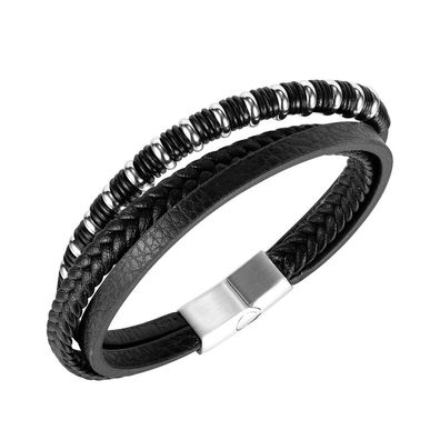Modernes Lederarmband für Herren Leder