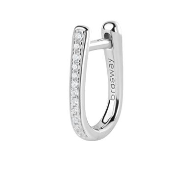 Einzelne Ohrringe mit Zirkonen Fancy Infinite White FIW10