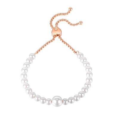 Charmantes Perlenarmband aus Bronze VGS1139-1