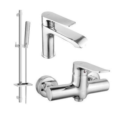 Mexen Pecos DQ72 Brausegarnitur, Chrom - 72704DQ72-00