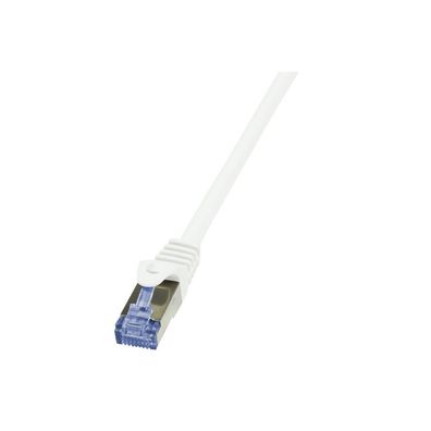 LogiLink Patchkabel CAT6A S/FTP AWG26 PIMF 5,00m weiß