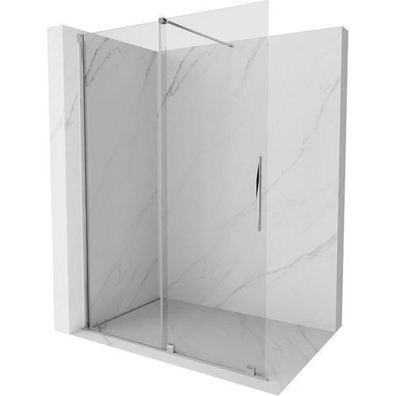 Mexen Velar Duschwand 160x200cm Chrom Transparent