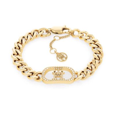 Luxuriöses vergoldetes Monogramm-Armband 2780895