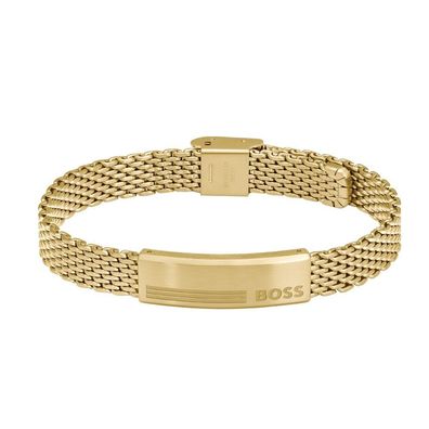 Stilvolles vergoldetes Armband Mesh 1580610