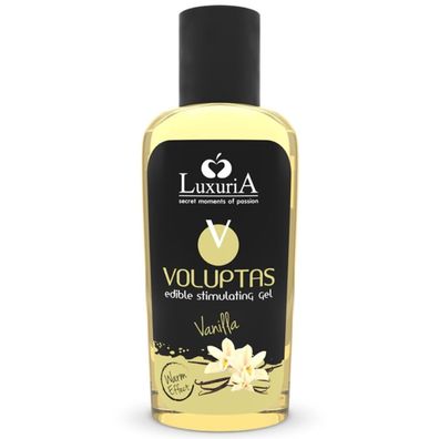 Voluptas Essbare Massage Gel Wärmende Wirkung - Vanille 100 Ml