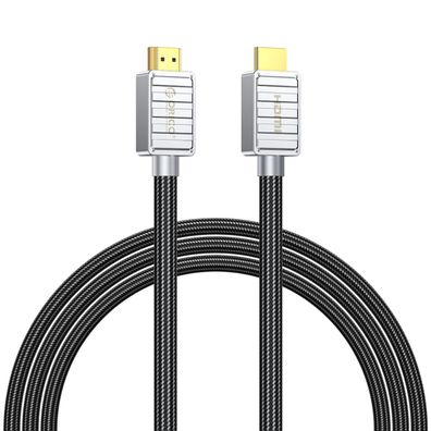 ORICO H4CY HDMI 2.0 Kabel 4K vergoldet Nylongeflecht 1 m Schwarz