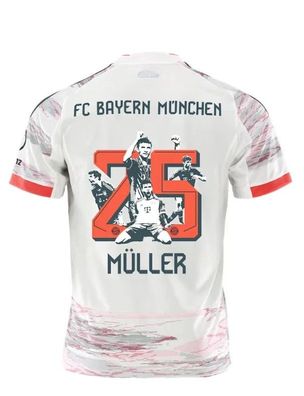 FC Bayern München Thomas Müller Special Trikot + Bundesliga Badge 2024/2025