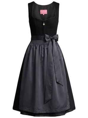 Dirndl Glorina 70cm Länge schwarz