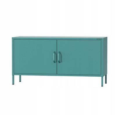 Fernsehschrank ROSA TV Schrank TV Board für Wohnzimmer 115 x 59,5 x 40 cm, Seegrün