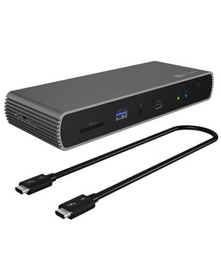 ICY BOX IB-DK8801-TB4 - Dockingstation - USB-C / Thunderbolt 4
