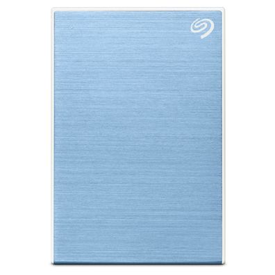 Seagate One Touch 4TB External HDD with Password Protection Light Blue