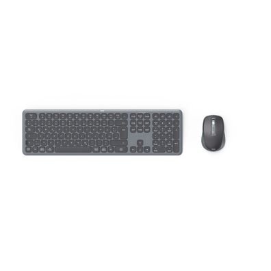 Hama WKM-550, Kabellos, RF Wireless + Bluetooth, Scherenschalter, QWERTZ, Schwarz, Ma