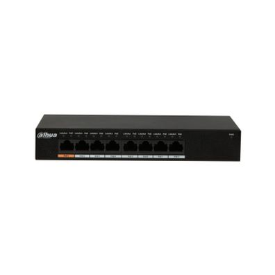 Dahua Technology PFS3008-8GT-96, Unmanaged, L2, Gigabit Ethernet (10/100/1000), Power