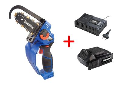 X-Saw-Pro Powersäge-Set mit 18V Akku 2,0 Ah und Schnellladegerät