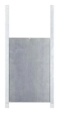 Hühner Schiebetür 22 x 33 cm Alu Komplettmontage-Set