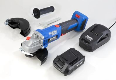 18V Winkelschleifer BL 125 mm mit 2.0 Ah Akku und Ladegerät