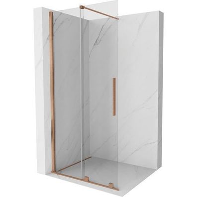 Mexen Velar Walk-In Duschwand 80x200 cm Messing