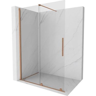 Mexen Velar Walk-in Duschwand 150x200 cm Messing