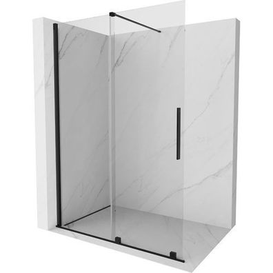Mexen Velar Walk-in Duschwand 130x200cm, Schwarz