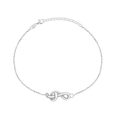 Stylish silver bracelet Treble clef BRC38W