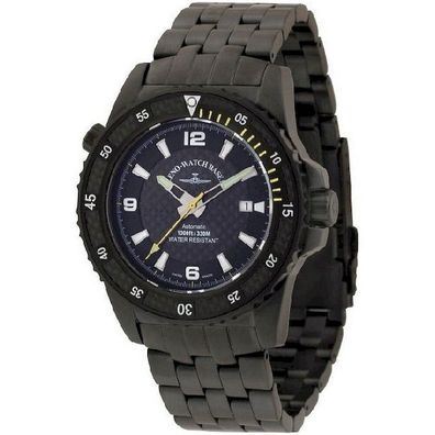 Zeno-Watch - Armbanduhr - Herren - Professional Diver Automatik - 6478-bk-s1-9M