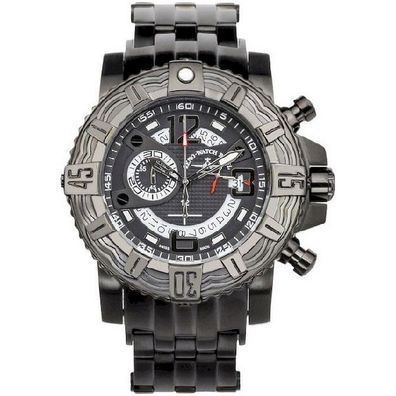 Zeno-Watch - Armbanduhr - Herren - Neptun 2 Chrono black - 4538-5030Q-bk-i1M