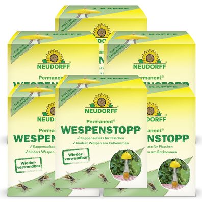 6 x Neudorff Permanent® WespenStopp, 1 Stück
