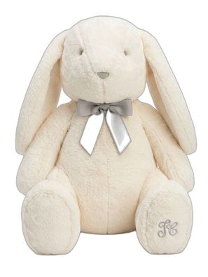 Kuscheltier Hase 'Timmy' mit Schleife, Cremeweiß