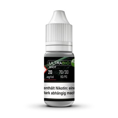 Ultrabio Shot 70VG/30PG 20 mg 10ml