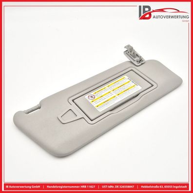 Sonnenblende rechts A2048104610 Mercedes C-KLASSE W204 C220 CDI Mercedes