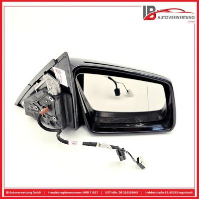 Außenspiegel Rechts Obsidianschwarz A2048103616 Mercedes C-KLASSE W204 C250 CGI