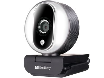 Sandberg Streamer USB Webcam Pro - Web-Kamera - Farbe - 2 MP - 1920 x 1080 - 720p, 10