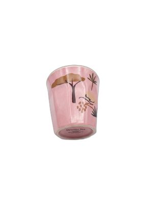 Rice Melamin Kinderbecher 'Jungle' Rosa