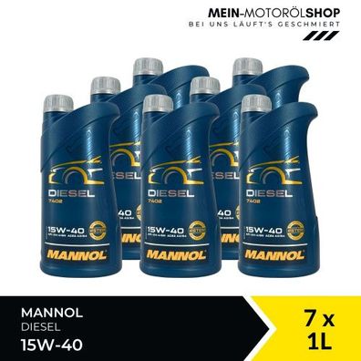 Mannol Diesel 15W-40 7x1 Liter