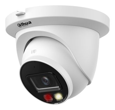 Dahua CCTV 4MP Smart Dual Light Fixed-focal Eyeball WizSense Network Camera, DH-IPC-H