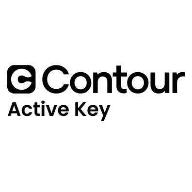 Active Key Tast AK-4100-P-B/GE - soft tactile - mini - schwarz - deutsch