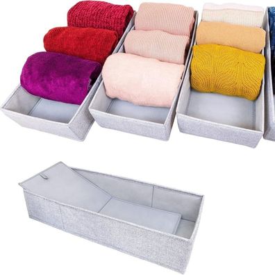 Best For Home Kleideraufbewahrungsbox für PAX-Schubladen mit 4 Fächern zur Ordnung