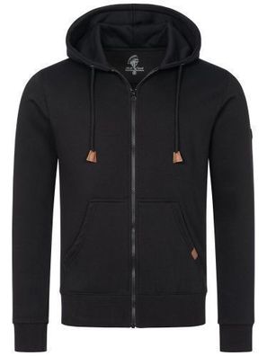 Kapuzenpullover Herren mit Reißverschluss Sweatjacke Sweatshirt Rock Creek H-392