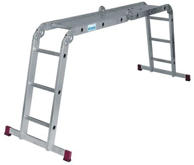 Plattform Nachrüstset für CORDA Gelenkleiter 4x3 Sprossen 150 kg