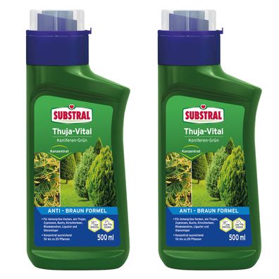 2 x SUBSTRAL® Thuja-Vital, 500 ml