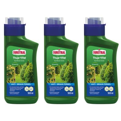 3 x SUBSTRAL® Thuja-Vital, 500 ml